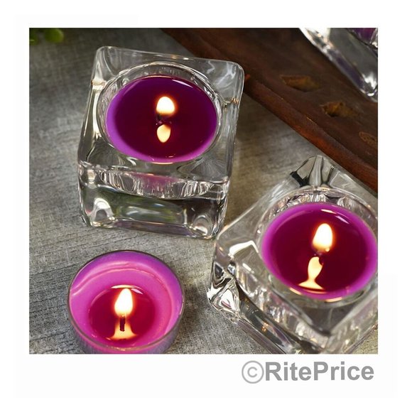 30 PCS Lavender Tealight Candles Highly Scented w/ Essential & Natural Oils -New - Picture 6 of 8